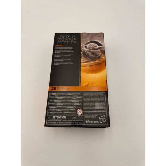 Star Wars The Black Series Grogu “Baby Yoda” 1” Action Figure Disney Hasbro NIB - Picture 2 of 2